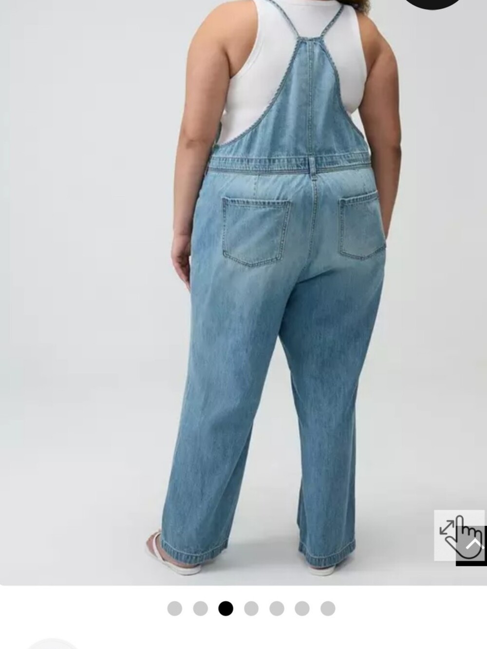 Torrid Denim Overalls Size 14 - Picture 4 of 11